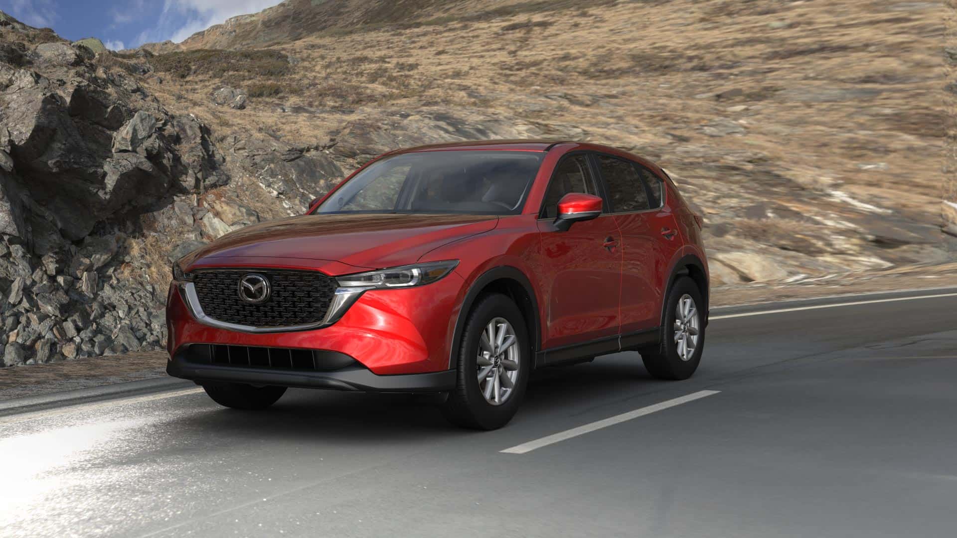 2023 Mazda CX-5 2.5 S Select Soul Red Crystal Metallic | Seacoast Mazda in Portsmouth NH