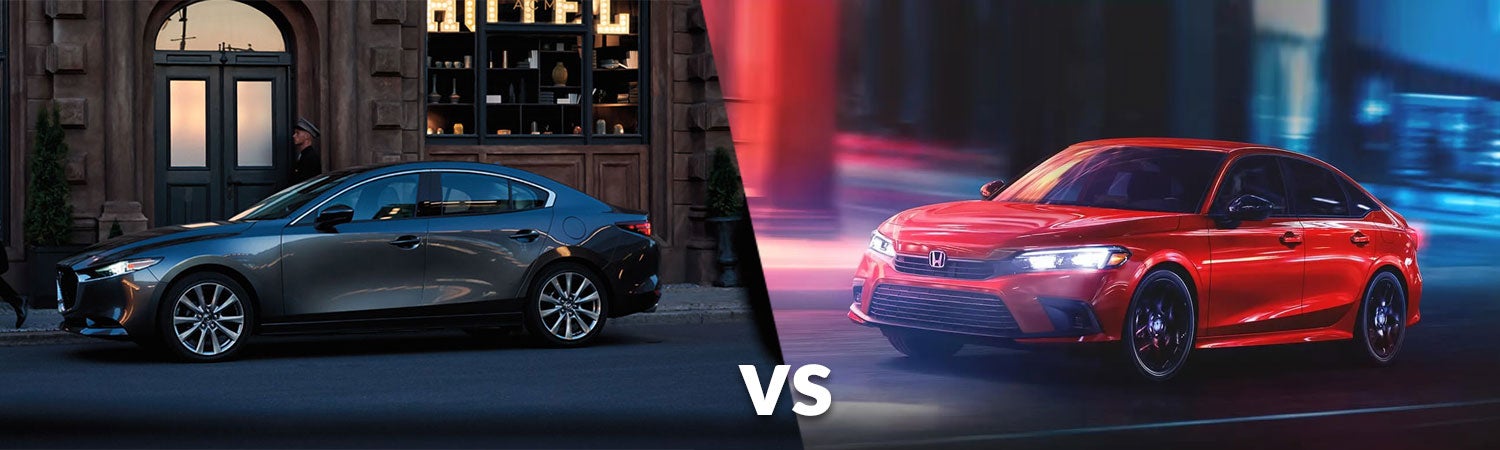 2022 Mazda3 VS 2022 Honda Civic