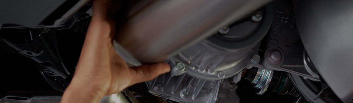 Mazda exhaust repair done by Seacoast Mazda team