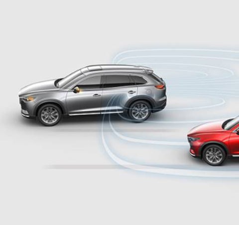 2020 Mazda CX-9 BLIND SPOT MONITORING W/ REAR CROSS TRAFFIC ALERT | Seacoast Mazda in Portsmouth NH