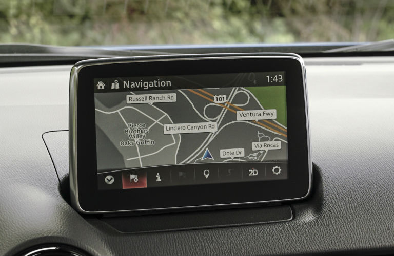 Mazda navigation system