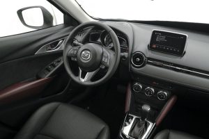 2017 Mazda CX-3 front interior driver dash and display audio_o