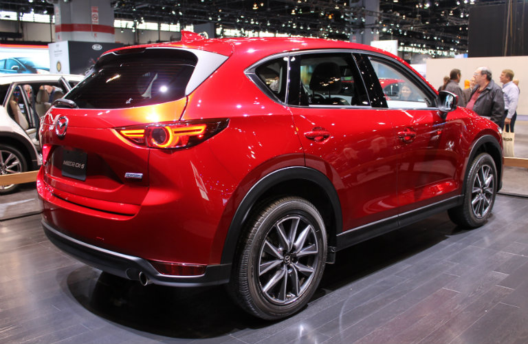 2017 Mazda CX-5 Chicago Auto Show back end design
