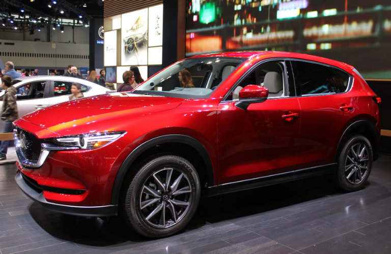 2017 Mazda CX-5 Chicago Auto Show left side profile