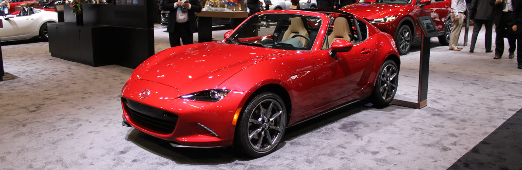 2017 Mazda MX-5 Miata RF Chicago Auto Show front side design