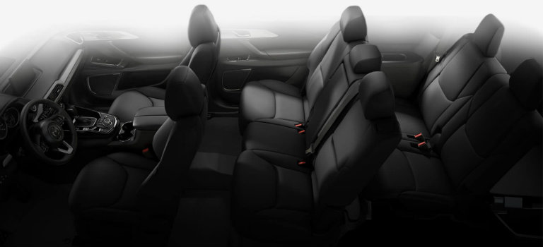 2017 Mazda CX-9 Black Cloth interior