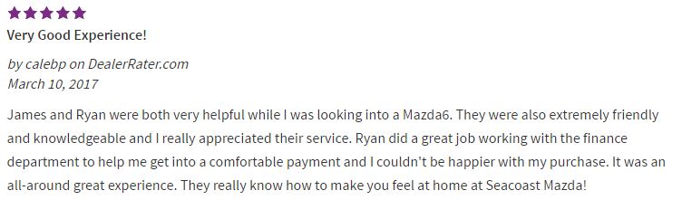 Seacoast Mazda Review