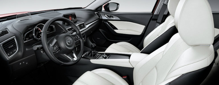 2017 Mazda3 premium interior