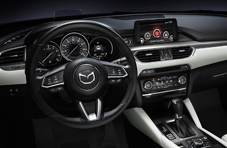 2017 Mazda6 steering wheel