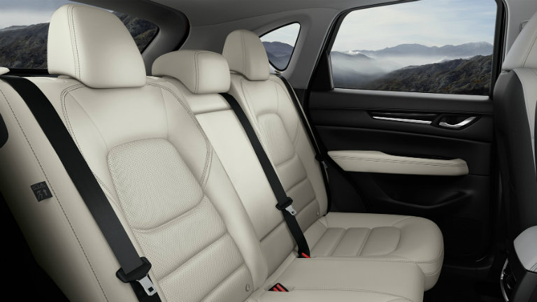 2017 Mazda CX-5 rear seat legroom