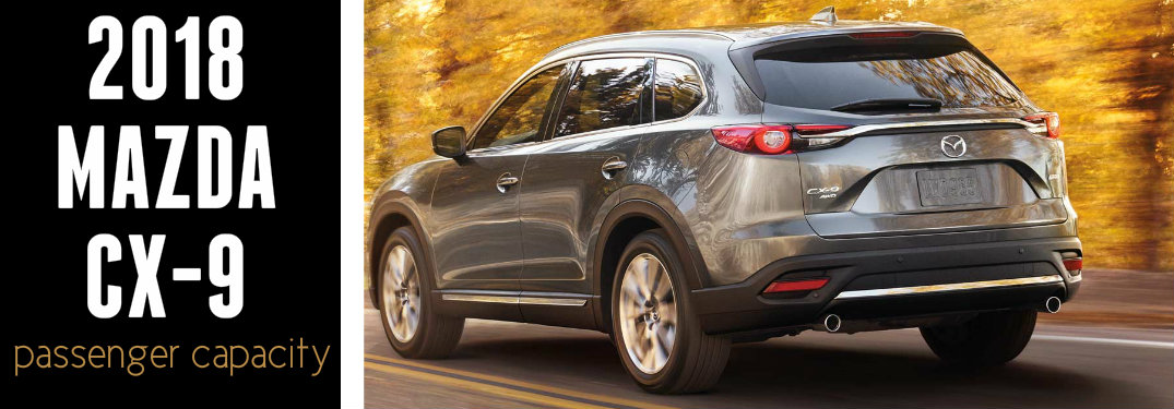 2018 Mazda CX-9 exterior from rear