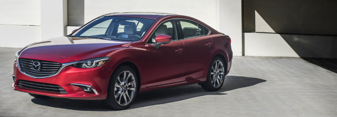 2017.5 Mazda6 red front view