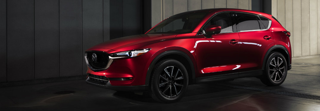 Red-2018-Mazda-CX-5-in-dimly-lit-garage