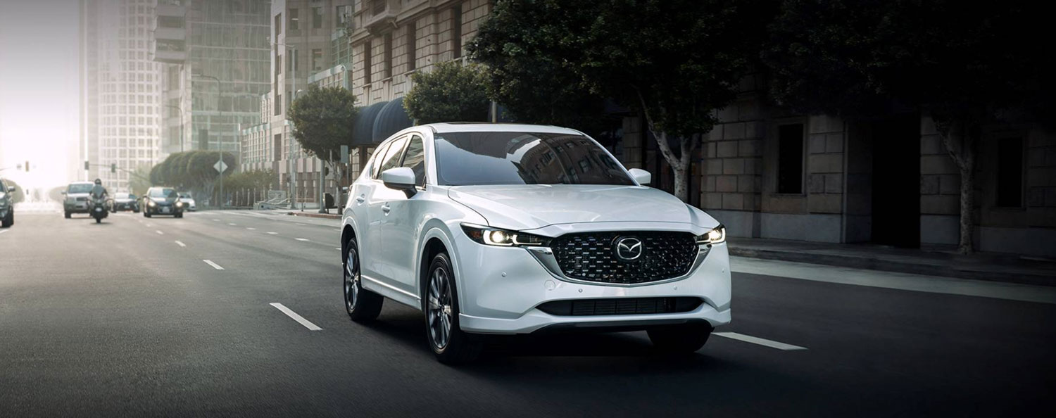 2023 Mazda CX-5 equipped with base 2.5-liter engine