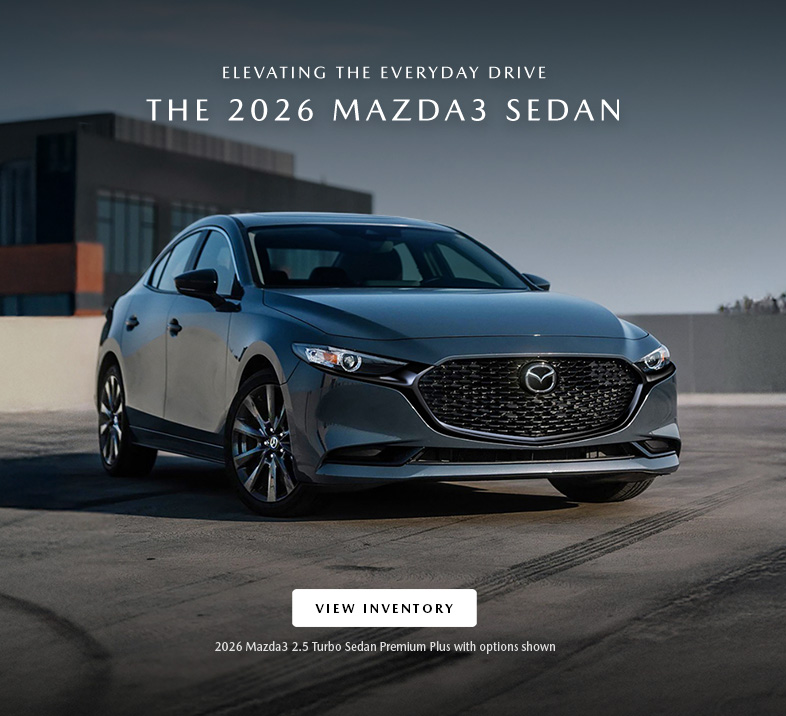 The 2026 Mazda3 Sedan
