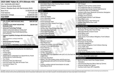 2025 GMC Yukon XL AT4 Ultimate