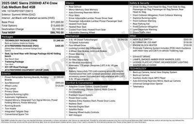 2025 GMC Sierra 2500HD AT4