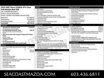 2025 GMC Sierra 2500HD AT4