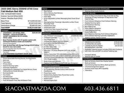 2025 GMC Sierra 2500HD AT4X