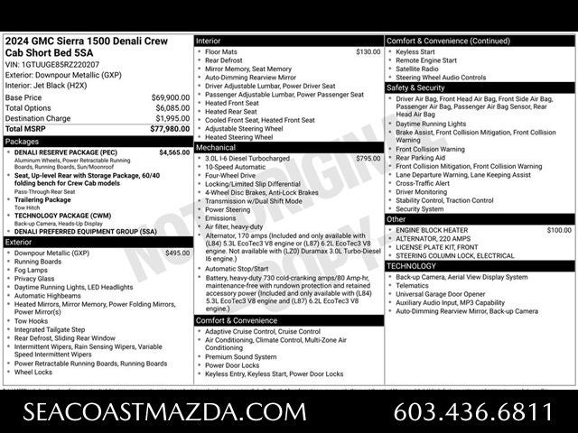2024 GMC Sierra 1500 Denali