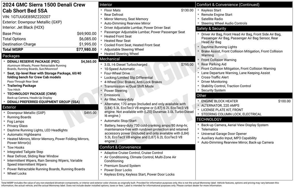 2024 GMC Sierra 1500 Denali