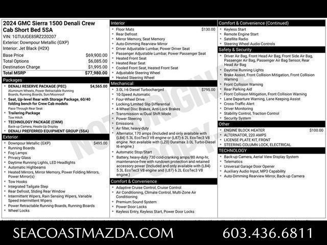 2024 GMC Sierra 1500 Denali