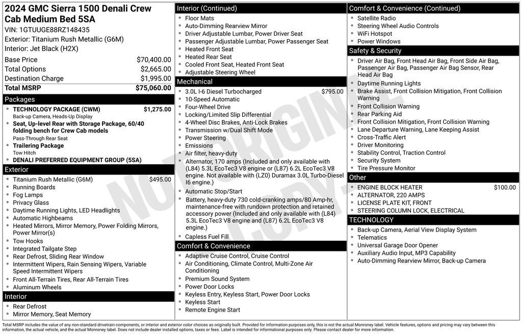 2024 GMC Sierra 1500 Denali