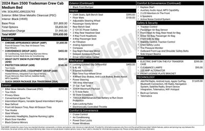 2024 RAM 2500 Tradesman