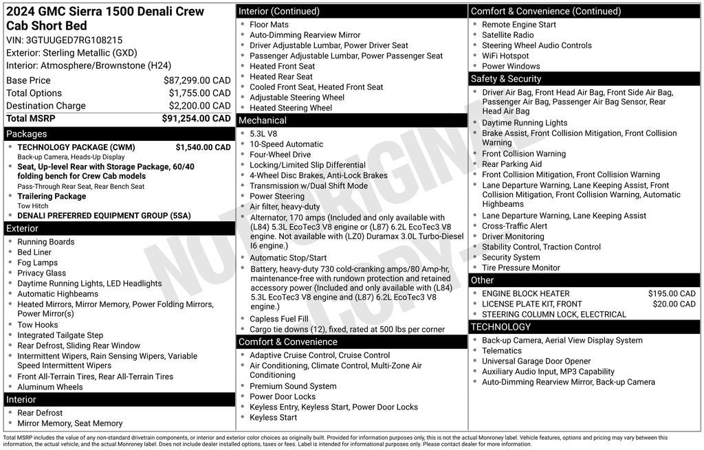 2024 GMC Sierra 1500 Denali