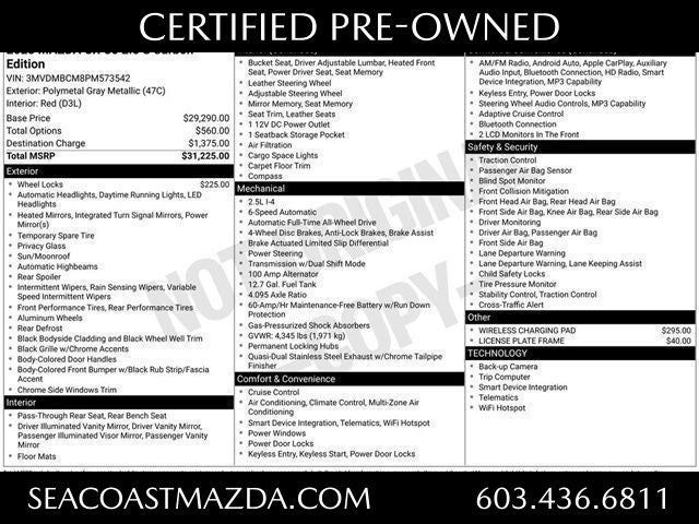 2023 Mazda Mazda CX-30 2.5 S Carbon Edition