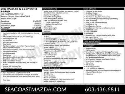 2023 Mazda Mazda CX-30 2.5 S Preferred Package