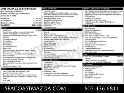 2026 Mazda Mazda CX-30 2.5 S Premium AWD