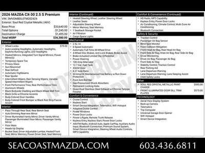 2026 Mazda Mazda CX-30 2.5 S Premium AWD