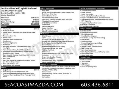 2026 Mazda Mazda CX-50 Hybrid Preferred AWD