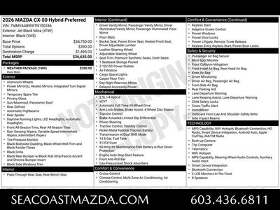 2026 Mazda Mazda CX-50 Hybrid Preferred AWD
