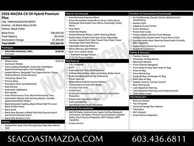 2026 Mazda Mazda CX-50 Hybrid Premium Plus AWD