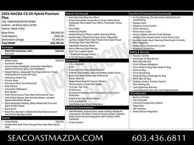 2026 Mazda Mazda CX-50 Hybrid Premium Plus AWD