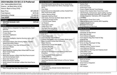2024 Mazda Mazda CX-50 2.5 S Preferred Package