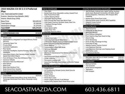 2023 Mazda Mazda CX-50 2.5 S Preferred Plus Package