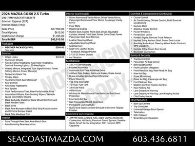 2026 Mazda Mazda CX-50 2.5 Turbo AWD