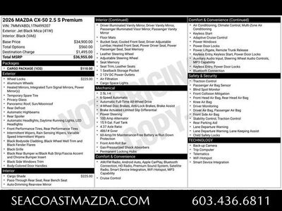 2026 Mazda Mazda CX-50 2.5 S Premium AWD