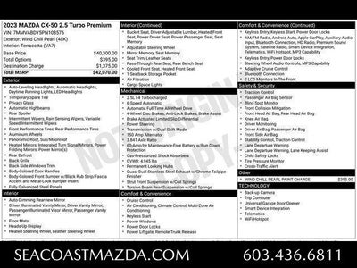 2023 Mazda Mazda CX-50 2.5 Turbo Premium Package