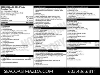 2026 Mazda Mazda CX-50 2.5 Turbo Premium Plus AWD