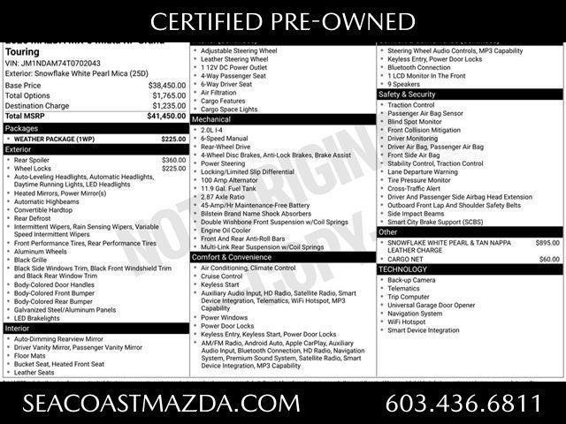 2026 Mazda Mazda MX-5 Miata RF Grand Touring