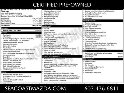 2026 Mazda Mazda MX-5 Miata RF Grand Touring