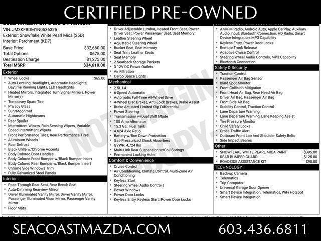 2022 Mazda Mazda CX-5 2.5 S Premium Package