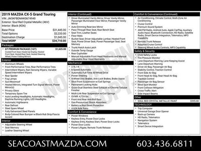 2019 Mazda Mazda CX-5 Grand Touring
