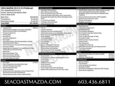 2026 Mazda Mazda CX-5 2.5 S Preferred AWD