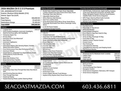 2026 Mazda Mazda CX-5 2.5 S Premium AWD
