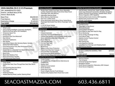 2026 Mazda Mazda CX-5 2.5 S Premium AWD